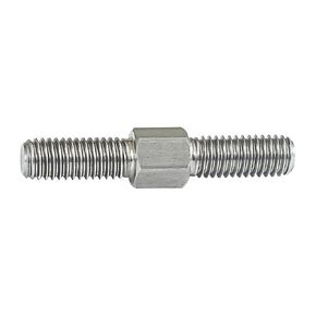M6 304 Stainless Steel Left Hand and Right - Double End Thread Tight Adjustable Push Rod Stud Screws Bolts(M6 x 50mm-2pcs) in Kuwait