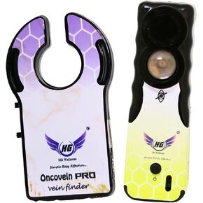 Oncovein Pro Vein Finder Combo Pack for Baby & Pediatric Use | Portable Handheld Vein Viewer with Stabilization Belt & Skin Stretch Tool | Easy IV Access Device for Clinics & Home Care in Kuwait