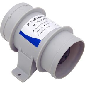 Inline Blower，3 Inch Bilge Blower 12V 4A Marine Bilge Blower 120CFM Air Blower Boat Cool Fan Marine Ventilation in Saudi Arabia
