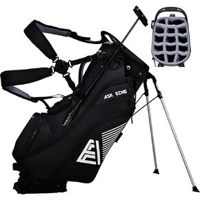 ASK ECHO ST-14 Hybrid Golf Stand Bag, 14-Way Divider, Quick Putter Clip in Kuwait