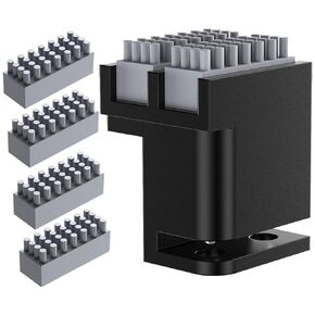 فرشاة BIQU Panda PX مع 4 فرشاة سيليكون إضافية، ممسحة فوهة لطابعات Bambu-Lab P1P/P1S/X1/X1C/X1E ثلاثية الأبعاد، مجموعة تنظيف الفوهة، ممسحة فرشاة السيليكون in Kuwait