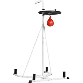 حامل كيس ملاكمة 2 في 1، حامل ثقيل بارتفاع قابل للتعديل مع قاعدة مرجحة وحقيبة للسرعة، قائم بذاته لصالة الألعاب الرياضية المنزلية in Kuwait
