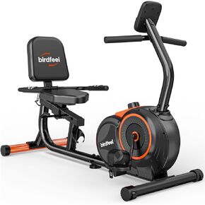 Recumbent Exercise Bike for Home,Recumbent Stationary Bikes for Adults & Seniors,Load Capacity of 400 pounds,Equipped with 16 Adjustable Gears, and Soft Adjustable Seats in Kuwait