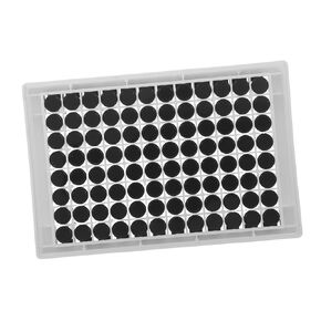 Detachable 96-Well Medium Binding Elisa Plate Black Bottom Microplate 360μl Per Well for Chemical Analysis and Fluorescence Detection Suitable for Microplate Readers in Saudi Arabia