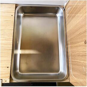 304 Stainless Steel Tray - Professional Kitchen & Lab Instrument Tray for Dental, Pet Treatment, Jewelry Tools - Oven Safe, Dishwasher Friendly (30x23.5x2cm/11.8x9.3x0.8) in Kuwait
