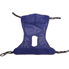 Proactive Medical Full Body Mesh Patient Lift Sling With Commode Opening, X-Large in Kuwait
