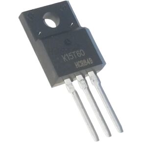 10PCS IKA15N60T K15T60 15N60T TO-220F MOS Field Effect Tube 15A 600V Electronics Component Transistor(IKA15N60T) in Saudi Arabia