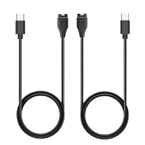 كابل شاحن USB-C من EGK لاستبدال ساعة Garmin، لـ Fenix، Forerunner، Vivoactive، Instinct، Venu، Tactix، Approach، D2، سلسلة Quatix، (1 متر، عبوتان) in Kuwait