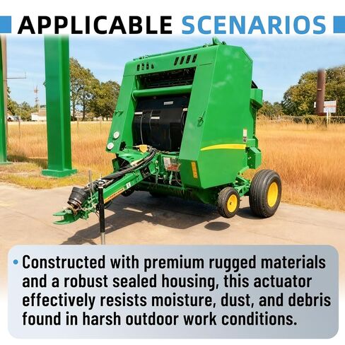 AFH202031 Upgraded Net Wrap Arm Actuator Cylinder Compatible with John Deere Round Baler 456 457 466 467 468 556 557 558 566 567 Replaces AE51692 in Kuwait