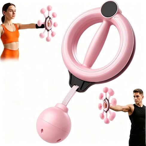 Arm and Shoulder Workout Equipment for Men and Women, Infinity Hoop for Arms 360° Hand-Crank Forearm Trainer, Flabby Arm Exerciser for Home & Gym Workouts for Chest and Upper Body Strength in Kuwait