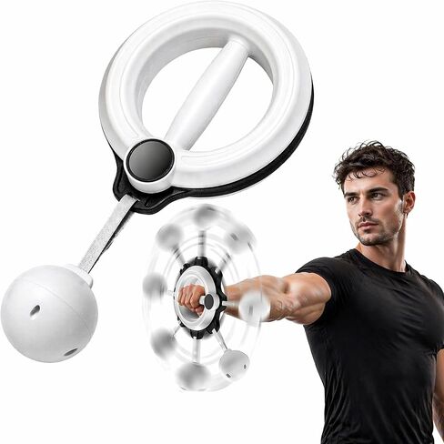Infinity Hoop Arms, 360 Rotating Wrist Forearm Trainer for Exercise, Arm Infinity Hoop for Shoulder & Chest, Home Workout Equipment in Kuwait