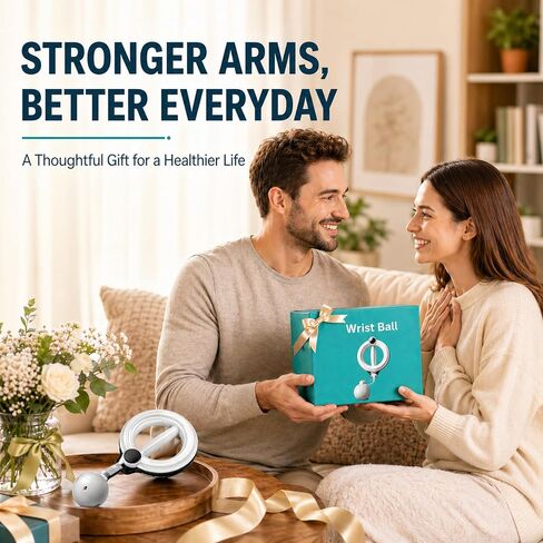 Infinity Hoop Arms, 360 Rotating Wrist Forearm Trainer for Exercise, Arm Infinity Hoop for Shoulder & Chest, Home Workout Equipment in Kuwait