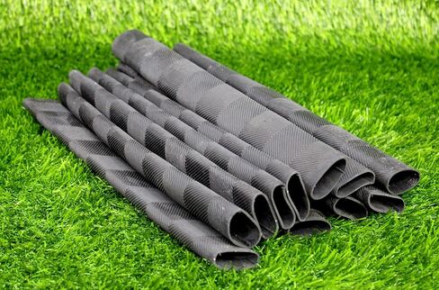 StonKraft - Turbo Cricket Bat Grips | Comfortable Fit Super Soft Rubber Bat Grips - Bat Sleeve - 12 Pieces Set - Black in Kuwait