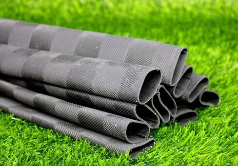 StonKraft - Turbo Cricket Bat Grips | Comfortable Fit Super Soft Rubber Bat Grips - Bat Sleeve - 12 Pieces Set - Black in Kuwait