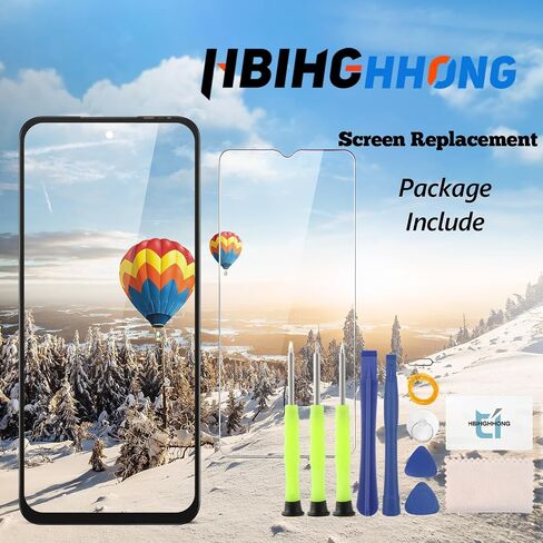 6.56 Inches for HMD Vibe Screen Replacement for HMD Vibe N159V/TA-1590 LCD Display Touch Screen Digitizer Assembly with Repair Tools (Black) in Kuwait