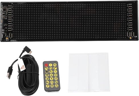 شاشة LED قابلة للبرمجة، لوحة LED ملونة كاملة التمرير، USB، IP65، محمولة، 1280 RGB LED، لتطبيق الألوان، سيليكون مع ثنائي الفينيل متعدد الكلور in Kuwait