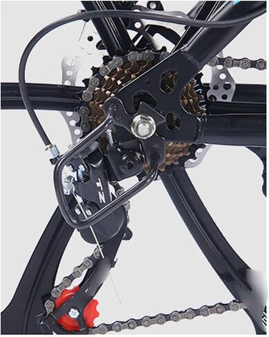 Bike Folding Bicycle Shock Absorption Disc Brake Variable Speed Soft Tail Mountain Bike Road Bikes Racing in Saudi Arabia