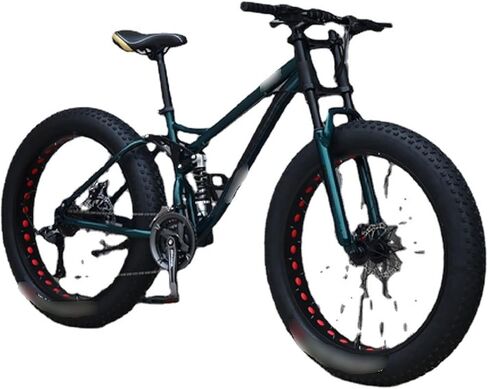 Bike Outdoor Riding Variable Speed Off-Road Beach Snow Bicycle Shock Absorption Adult Ultra-Wide 4.0 Large Tire Student Mountain Bike in Saudi Arabia