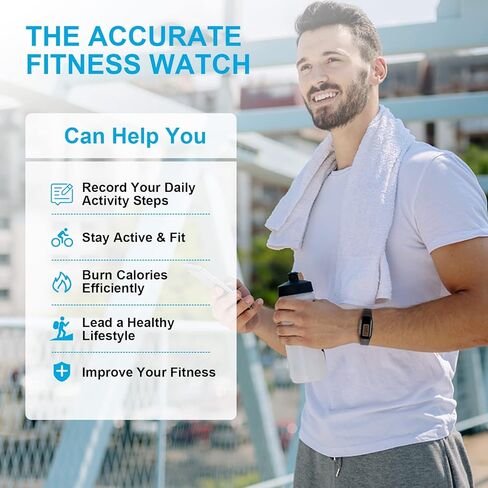 3D Pedometer for Walking Steps and Miles, No Charging No App Connection, Simple Step Counter for Walking with Steps/Time Modes for Women Men Seniors in Kuwait