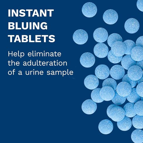 Instant Bluing Tablets – Toilet Tank Dye Tablets for Leak Detection & Sample Integrity – Fast Dissolving, Residue Free – 100 Count in Kuwait