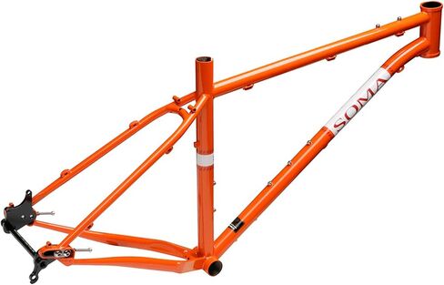 SOMA Juice 29er Frame X-Large Pumpkin Orange | Carbon Steel, Boost Thru-Axl | mountain-bicycle-frames in Kuwait
