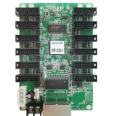 MRV330-1 Novastar LED Screen Receiving Card MRV330-1 Display Control System Card 256x226 Pixels 12* HUB75 Interface in Kuwait