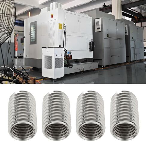 10PCS M12x1.75 Male to M10x1.5 Female Thread Reducer Nuts Stainless Steel 20mm for Machinery Equipment in Kuwait