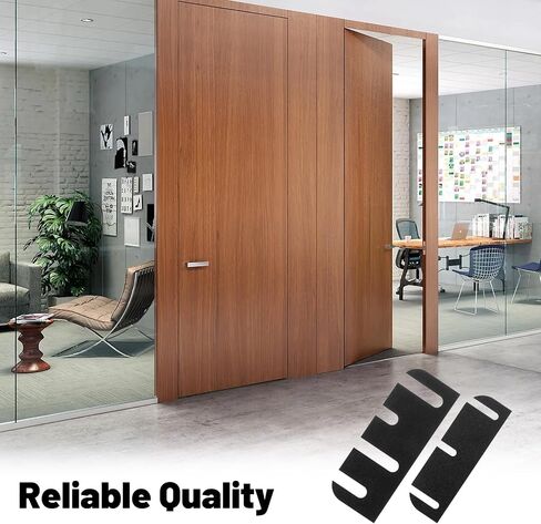 12Pcs Door Hinge Shims for Door Hinge Repair Kit, Easy Gap Filler to Fix Air Leaks, Sticking or Misaligned Doors, Trimmable 4 Inch Hinges Spacers 0.050 Inch Thick in Kuwait