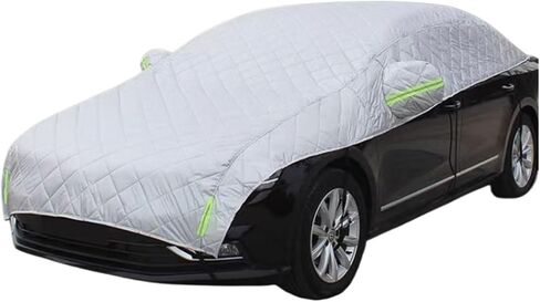 Car Cover, Compatible for Audi Q3 Car Hail Protection Cover Auto Rain Scratch Paint Peeling Clothing,Weather Proof(Five Layer Thick A) in Saudi Arabia