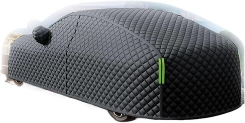 Car Cover, Car Exterior Protection Covers Full-Wrapped Cover Outdor Snowproof Anti-Hail Dustproof Shield Universal for SUV Sedan,Weather Proof(Gray,X-Large) in Saudi Arabia
