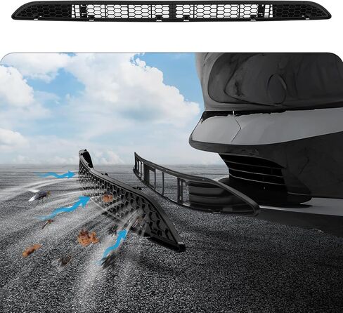 Shademax Front Grill Mesh Inserts for Tesla New Model Y Juniper 2026 2025, Grid Inserts Air Inlet Vent Grille Cover Replacement for Tesla Model Y Juniper Accessories 2026 (Detachable Version) in Saudi Arabia