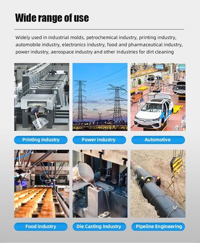 Smart Workshop Solution - Dry Ice Blasting Equipment with Wireless Spray Gun, Dry Ice Cleaning Machine with Accessories in Kuwait