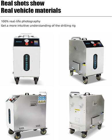 Smart Workshop Solution - Dry Ice Blasting Equipment with Wireless Spray Gun, Dry Ice Cleaning Machine with Accessories in Kuwait