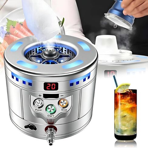 Fast Glass Chiller & Dry Ice Maker,304 Stainless Steel,Minimum Temperature -42°C,for Preserving Food,Seafood, and Biological Tissues in Kuwait