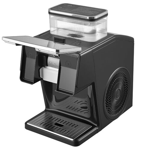 Countertop Shaved Ice Machine, Stainless Steel Blade, 44 lbs/Day, 8 Adjustable Speeds, 0.8L Tank, for Snow Cones and Frozen Drinks in Kuwait