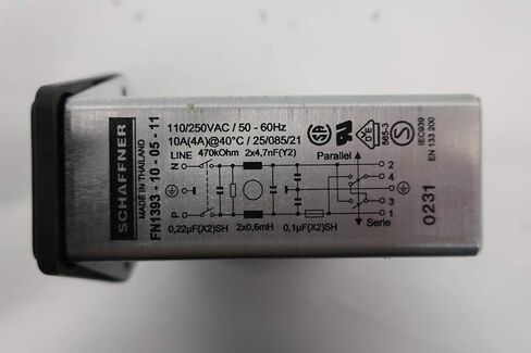 Schaffner FN1393-10-05-11 Power Entry Modules in Kuwait