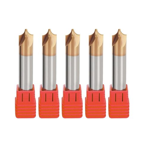 Radius Corner Rounding Cutter End Mill 12mm CNC Carbide Tools R0.3 R1 R2 R3 Inner R Mill Cutter Chamferin -(5pcs R1.5 * 6 * 50) in Saudi Arabia