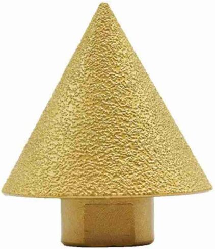 Brazed Chamfer Bit, Efficient Cooling Wax Stability and Durability Chamfering Tool for Angle Grinders and Hand Drills Marble Granite Tile Cutter in Kuwait
