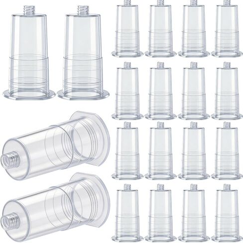 200 Pcs Disposable Needle Holder Transparent Connector Students Training Tools Universal Fit Needle Holders Vacutainer Blood Collection Tube Holder in Kuwait