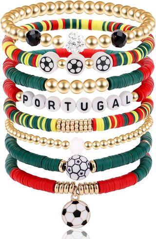 Game Day Bracelets Gifts for Women, Soccer game Accessories, Football Gear Sports Fans Party Supplies, Anniversary Birthday Holiday Gifts for Friends Sister Wife in Kuwait
