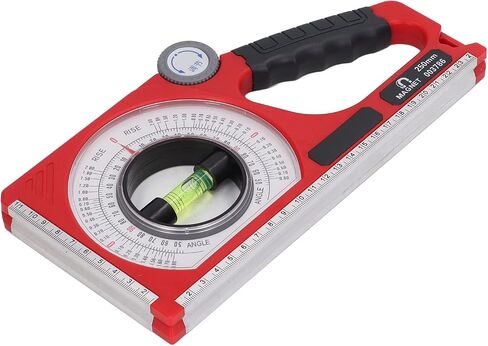 Inclinometer Angle Finder 130° Range ±1° Accuracy Magnetic Base Bubble Level for Civil Engineering Architectural Engineering Slope Measurement in Kuwait