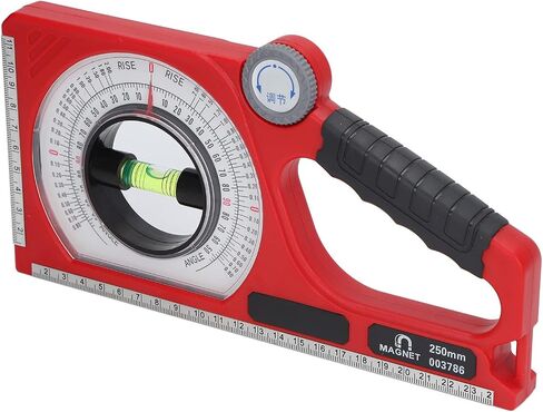 Inclinometer Angle Finder 130° Range ±1° Accuracy Magnetic Base Bubble Level for Civil Engineering Architectural Engineering Slope Measurement in Kuwait