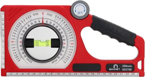 Inclinometer Angle Finder 130° Range ±1° Accuracy Magnetic Base Bubble Level for Civil Engineering Architectural Engineering Slope Measurement in Kuwait