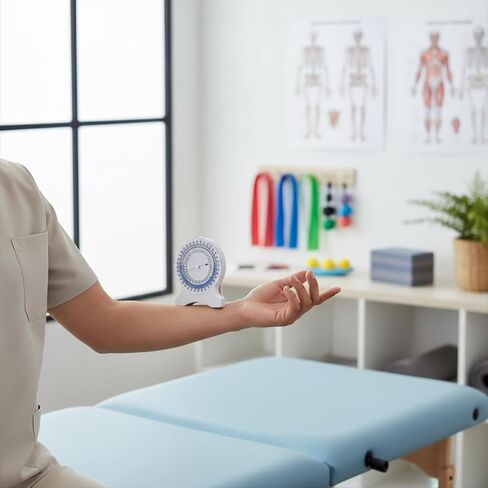 مقياس الميل للقياسات الفيزيائية مع عدم تسرب الفقاعات الدقيقة نطاق 0-360 درجة لأداة الحركة لتقييم حركة مفصل الرقبة والكتف والظهر in Kuwait