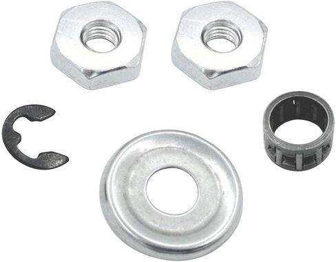 5 Pieces Clutch Washer Bearing E Clip Bar Nut Complete Metal Assembly Fit Suitable for Professional in Kuwait
