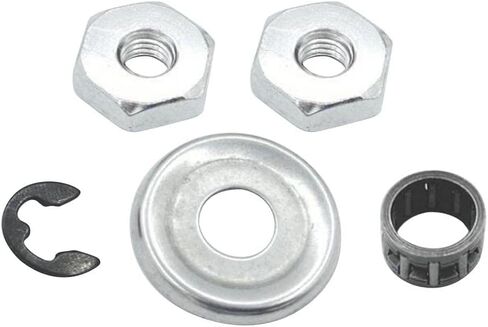 5 Pieces Clutch Washer Bearing E Clip Bar Nut Complete Metal Assembly Fit Suitable for Professional in Kuwait