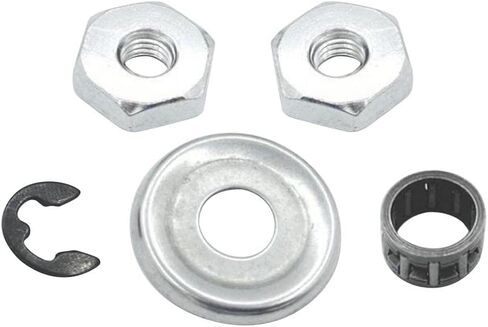 5 Pieces Clutch Washer Bearing E Clip Bar Nut Complete Metal Assembly Fit Suitable for Professional in Kuwait