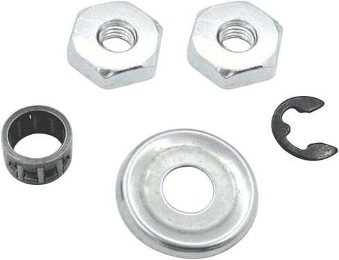 5 Pieces Clutch Washer Bearing E Clip Bar Nut Complete Metal Assembly Fit Suitable for Professional in Kuwait