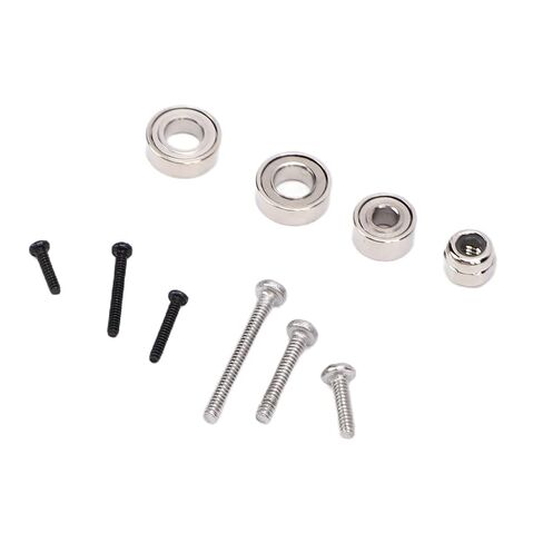 RC Screw Kit, 126PCS Replacement Screw Bearings Nuts Set with Precise Fit for SCX30 1/30 RC Crawler Car in Kuwait