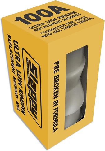 Slappy Skateboard Trucks Bushings Ultra Low 100A White in Kuwait